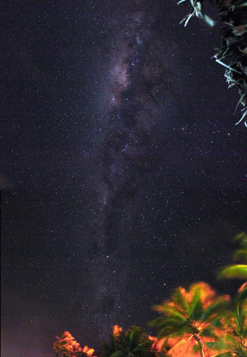Voie Lactée le 27/05/2015 à Bora-Bora