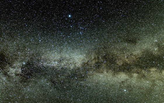 Voie Lactée le 09/06/2016 depuis l'observatoire du Pic du Midi