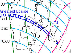 Eclipse solaire du 21 juin 2001 : ambiance